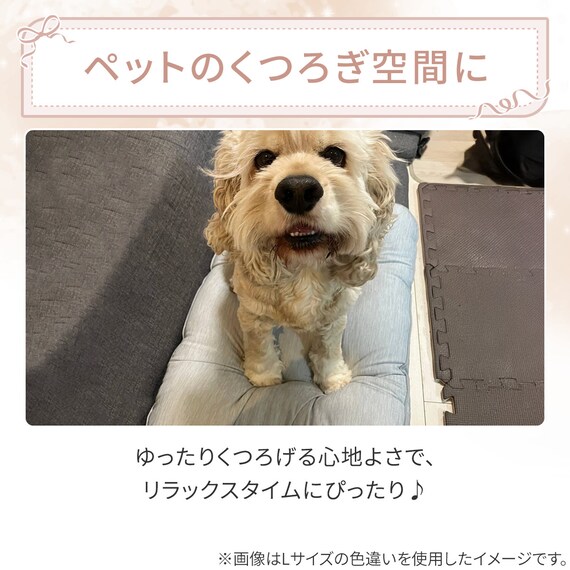 ペットモチモチクッション Mサイズ(Nクール極冷 ラインアート M) 5枚目画像