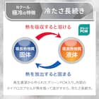 ペットベッド 角 Mサイズ(Nクール極冷 ラインアート M) 3枚目画像