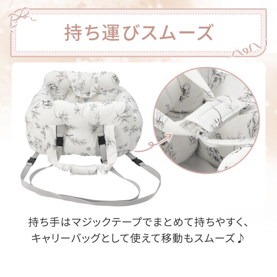 ペットキャリーベッド(Nクール ラインアート) 6枚目画像