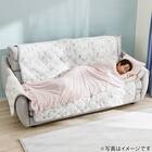 ヒジ付きソファパッド 3人掛け用(Nクール極冷 ラインアート) 2枚目画像