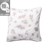 クッションカバー(Nクール極冷 花 ローズ rSCq)