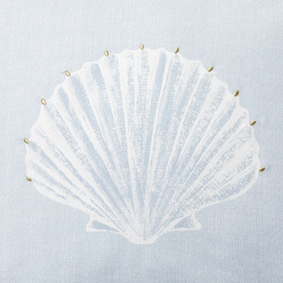 クッションカバー(シェル ブルー rSCq) 3枚目画像