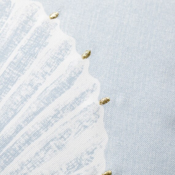 クッションカバー(シェル ブルー rSCq) 4枚目画像