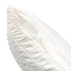 クッションカバー(Nクール極冷 くしゅくしゅ アイボリー rSCq) 5枚目画像