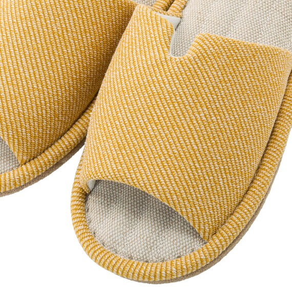 スリッパ M (スリット イエロー nrSRhx2s) 6枚目画像