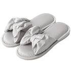 スリッパ M (Sリボン グレー nrSRn4s) 1枚目画像