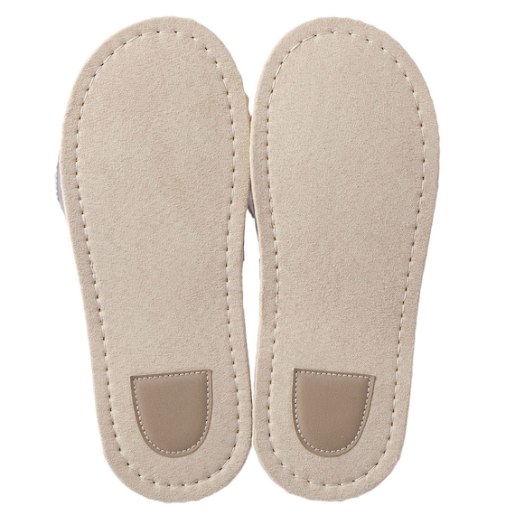 スリッパ M (Sリボン グレー nrSRn4s) 3枚目画像