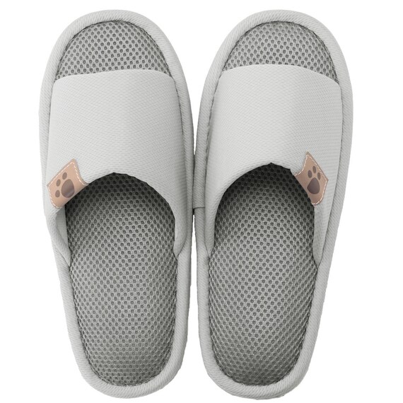 スリッパ M (ニクキュウ ライトグレー nrSRn1s) 2枚目画像