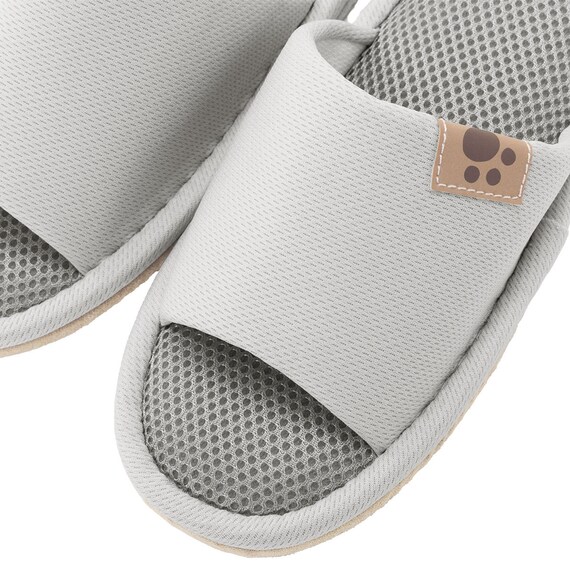 スリッパ M (ニクキュウ ライトグレー nrSRn1s) 6枚目画像