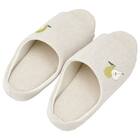 ルームシューズ(アイボリー 洋ナシ NR02 M) 4枚目画像