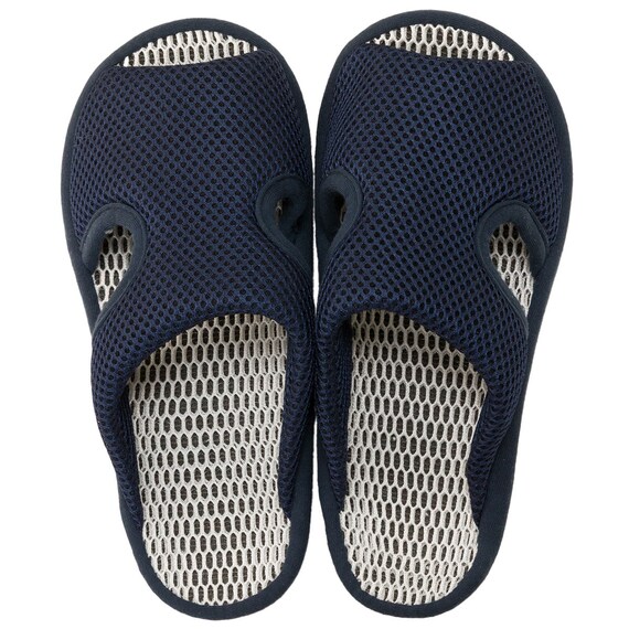 スリッパ M (コンフォートMS ネイビー nrSRn5s) 2枚目画像