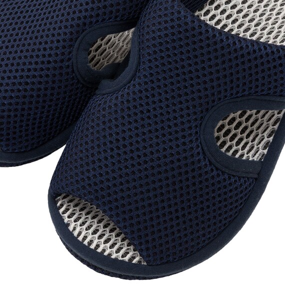スリッパ M (コンフォートMS ネイビー nrSRn5s) 6枚目画像