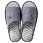 スリッパ M(デコネコMS グレー SnrSRm3s) 2枚目画像