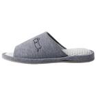 スリッパ M(デコネコMS グレー SnrSRm3s) 4枚目画像