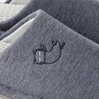 スリッパ M(デコネコMS グレー SnrSRm3s) 6枚目画像