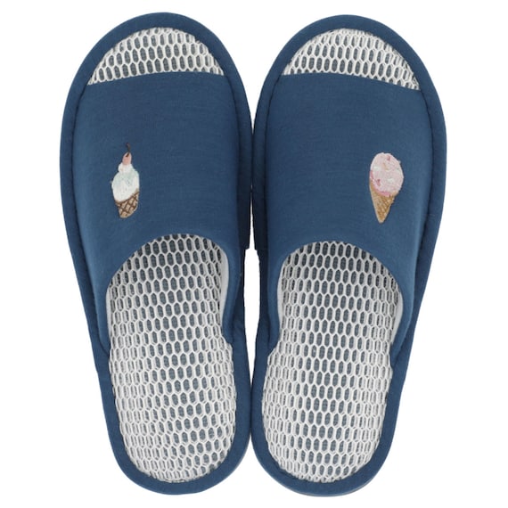 スリッパ M(アイスMS ネイビー nrSRm1s) 3枚目画像