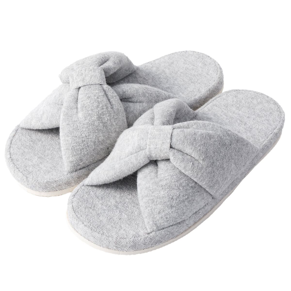 milet スリッパ M：25~28cm 新品 スリッパ M(Pリボン グレー nrSRm2s) | ニトリネット【公式】 家具