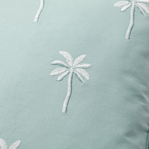 クッションカバー(PALM グリーン NR04rSCy5s) 4枚目画像