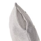 クッションカバー(花 グレー rSCy6s) 3枚目画像