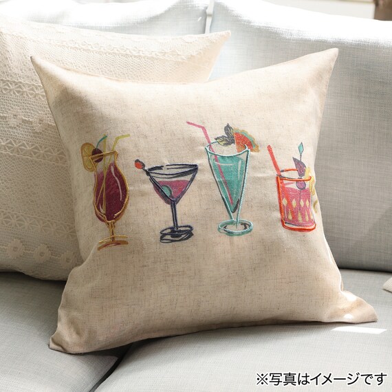 クッションカバー(カクテル NR04rSCy7s) 2枚目画像