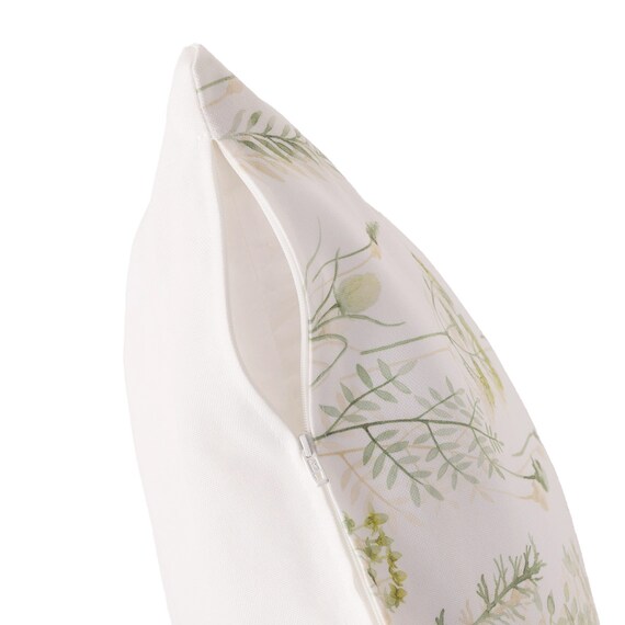 クッションカバー(リーフ rSCy12s) 3枚目画像