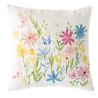 クッションカバー(フラワー rSCy13s) 1枚目画像