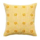 クッションカバー(ハナ イエロー rSCy11s ) 1枚目画像