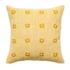 クッションカバー(ハナ イエロー rSCy11s ) 1枚目画像