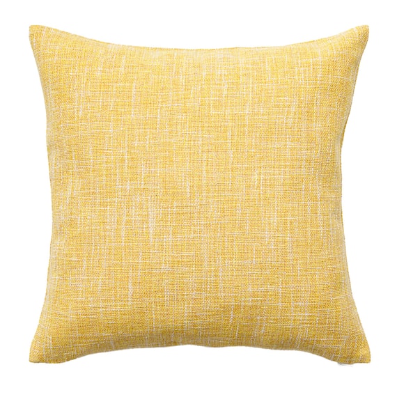 クッションカバー(ハナ イエロー rSCy11s ) 3枚目画像