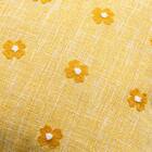 クッションカバー(ハナ イエロー rSCy11s ) 4枚目画像