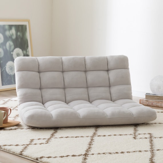 コンパクト2P座椅子 マルプ(LC-A08MP グレー) 1枚目画像