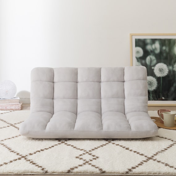 コンパクト2P座椅子 マルプ(LC-A08MP グレー) 3枚目画像