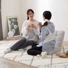 コンパクト2P座椅子 マルプ(LC-A08MP グレー) 6枚目画像