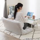 コンパクト2P座椅子 マルプ(LC-A08MP グレー) 7枚目画像