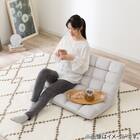 コンパクト2P座椅子 マルプ(LC-A08MP グレー) 9枚目画像