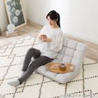 コンパクト2P座椅子 マルプ(LC-A08MP グレー) 9枚目画像