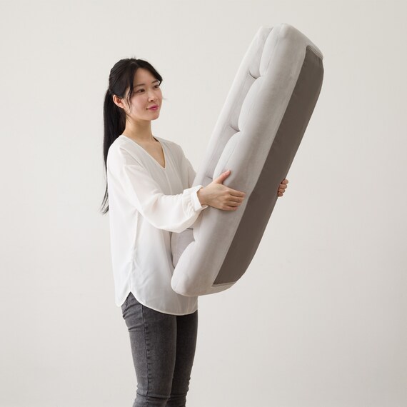 コンパクト2P座椅子 マルプ(LC-A08MP グレー) 10枚目画像