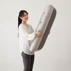 コンパクト2P座椅子 マルプ(LC-A08MP グレー) 10枚目画像