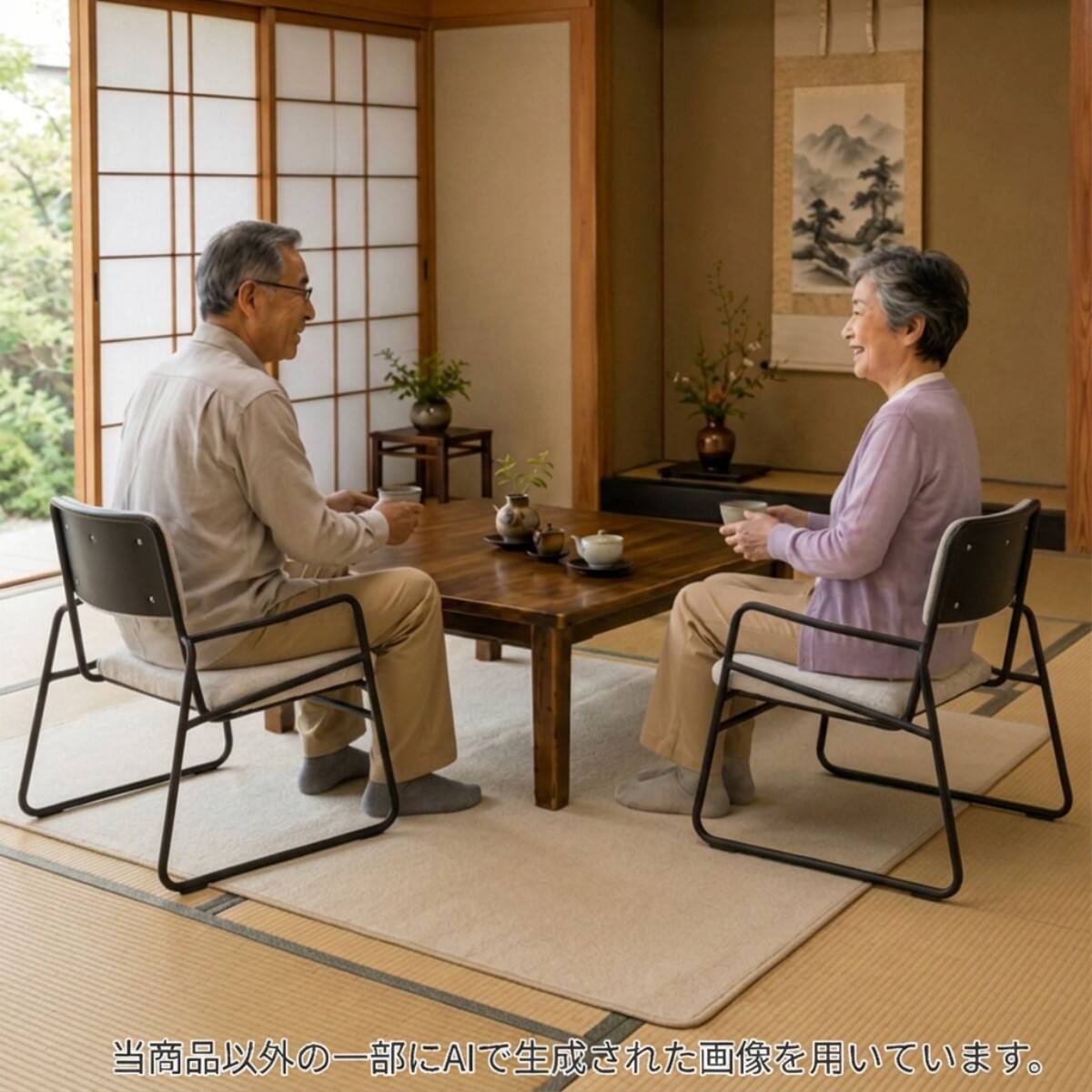 スタッキングチェア(高座椅子) LO グレー | ニトリネット【公式】 家具