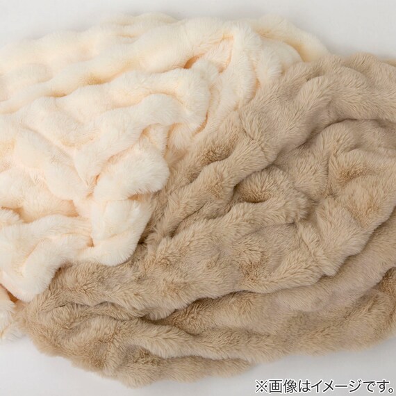 ふわとろ ポコポコ ビーズクッション スクエア アイボリー 10枚目画像