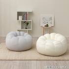 ふわもち フラワービーズソファ Small アイボリー 8枚目画像