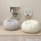 ふわもち フラワービーズソファ Small アイボリー 8枚目画像