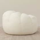 ふわもち フラワービーズソファ Small アイボリー 11枚目画像