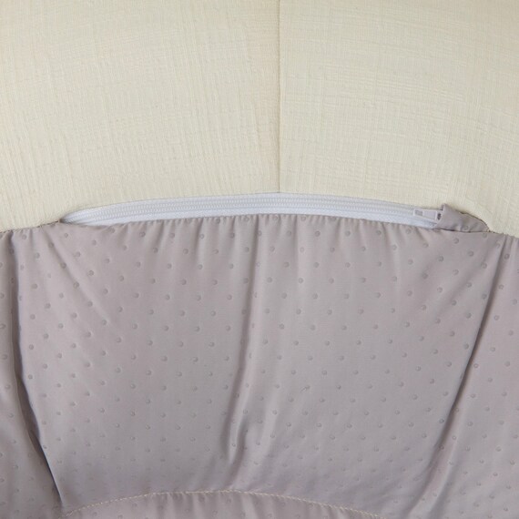 ふわもち フラワービーズソファ Small アイボリー 14枚目画像