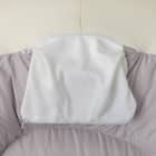 ふわもち フラワービーズソファ Small アイボリー 15枚目画像