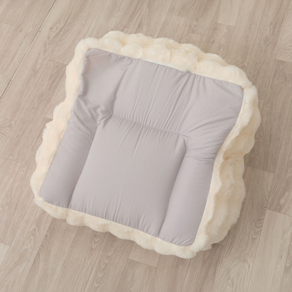 ふわとろ ポコポコ ビーズソファ Small アイボリー 7枚目画像