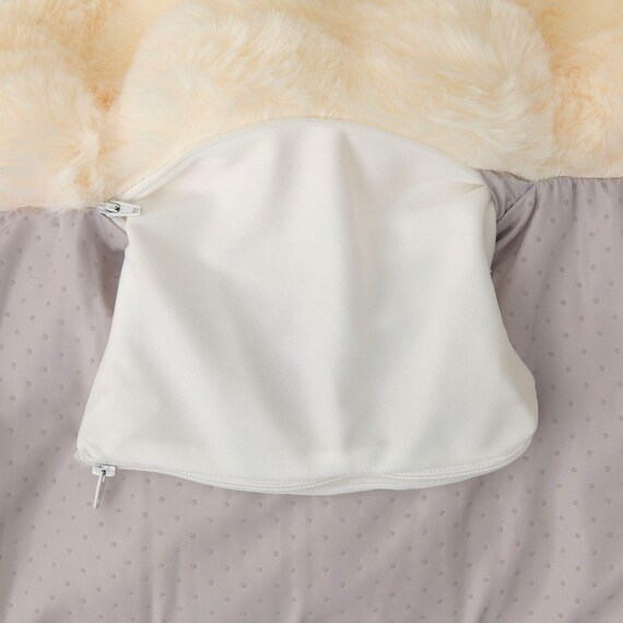 ふわとろ ポコポコ ビーズソファ Small アイボリー 10枚目画像