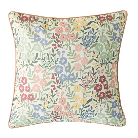 クッションカバー(Mフラワー rSCqy) 1枚目画像