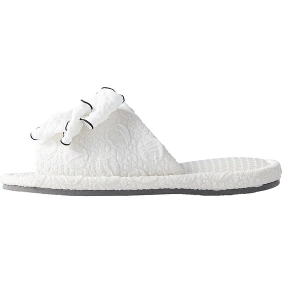 スリッパ M (リボンMS アイボリー nrSRx4s) 4枚目画像