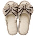 スリッパ M (リボンパイル モカ nrSRx3s) 2枚目画像